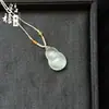 Colar com Pingente de Cabeça de Gato Pedra Olho de Gato Corda Trançada, Corrente Multicolorida Fofa para Clavícula de Gato, Acessórios Simples para Meninas, Atacado
