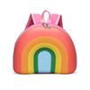 Mochila Escolar Infantil Arcoíris Nueva 2022 Estilo Coreano Ultraligera Reductora de Peso Mochila de Jardín de Niños Linda de Dibujos Animados