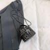Nuevo Bolso Cuadrado Pequeño Mini Primavera 2025 Moda Leopardo Caja Bolso de Mujer Bolso de Cosméticos Popular Este Año Bolso de Celebridad de Internet para Mujer