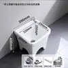 Fregadero para Mopas Pileta para Mopas de Cerámica Tubería de Drenaje de Acero Inoxidable Balcón Baño Lavadero Doméstico para Mopas Barato
