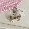 Chaveiro de Pelúcia Fofo Estilo Japonês Desenho Animado Cachorro Dachshund Chaveiro de Pelúcia Fofo Pingente Venda por Atacado