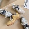 Festival de Primavera Negocio sin Parar~ Zapatillas Deportivas Tao Source Ballet Dad Shoes Nuevas Primavera/Verano 2026 Malla de Piel de Vaca Zapatillas Casuales para Correr