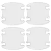 Tira Anticolisión para Manija de Puerta de Coche, Pegatina Protectora para Manija de Puerta, Película Protectora para Cazoleta de Puerta, Adhesivo Transparente Invisible, Longitud Extendida