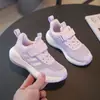 Nuevos Zapatos de Malla Doble para Niños Primavera/Verano 2026 Zapatos Deportivos Ligeros y Transpirables para Niños Zapatos Casuales de Velcro para Correr para Niñas