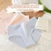 Pantaletas de Algodón Puro Antibacteriano para Mujer de Verano, Bragas Sin Costuras de Cintura Media No Apretadas, Panties de Algodón Puro para Mujer al por Mayor