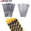 Accesorios para taladros eléctricos, brocas para cerámica, vástago triangular alargado, brocas para baldosas de cerámica, abridor de agujeros para vidrio y cerámica