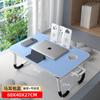 Mesa Pequeña para Cama, Escritorio para Dormitorio de Estudiantes, Escritorio Plegable para Perezosos de Dormitorio, Mesa para Ventana Saliente, Escritorio Giratorio Pequeño de Madera Maciza para Computadora