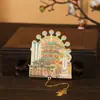 Atracciones Turísticas de la Ciudad de Nanchang Pabellón Tengwang Torres Gemelas Jiefangbei Palacio de la Longevidad Marcapáginas de Metal Ceremonia de Acompañamiento Souvenir