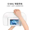 Almofada de Mão Ergonômica em Forma de U Onail Não. 1 Lâmpada de Manicure Ai Couro Especial Inclinação Almofada Macia para Salões de Unhas