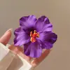 Presilha de Cabelo Infantil Flor Estrela do Mar Tema Oceano para Meninas, Grampo Pinça para Franja Lateral com Atmosfera de Fada Costeira para Fotos