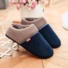 Zapatillas de algodón hechas a mano material superior para la boda de la hija zapato de algodón de invierno partes superiores de zapato esponja de alta densidad zapatillas semiacabadas