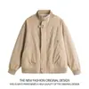 Chaqueta Piloto Retro Americana para Hombre Otoño Marca de Moda Atractiva Funcional Chaqueta de Trabajo High Street Versátil Casual Top