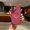Funda de teléfono magnética colorida con refrigeración, adecuada para Samsung S26Ultra, funda protectora anticaídas de alta gama para S25Ultra