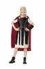 Halloween Medieval Nuevo Disfraz de Cosplay de Guerrero Espartano Romano Gladiador para Niños