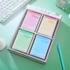 Cuaderno de Bobina Suave con Gradiente Mini de Dibujos Animados Bloc de Notas Lindo Cuaderno de Bolsillo Bloc de Notas para Notas