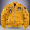 Nueva Chaqueta Piloto Ma1 para Hombre de Primavera y Otoño, Chaqueta de Béisbol Bordada Estilo Coreano, Abrigo de Trabajo Talla Grande, Marca de Moda