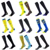 Calcetines de compresión para hombres y mujeres para correr al aire libre, ciclismo, deportes de compresión, elásticos, de tubo largo, calcetines de compresión para maratón, calcetines para las piernas