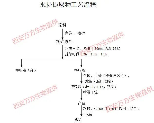 水提工艺流程图