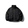 Ropa Vintage 25 Invierno Nuevo Retro Japonés Simple Color Sólido Versátil para Viajar 90 Plumón de Pato Blanco Chaqueta de Plumón con Cuello Alto