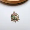 Pendientes de Borla con Microincrustaciones de Zirconia, Collar, Pulsera, Accesorios de Material, Estilo Palacio Antiguo, Retro, DIY