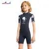 Traje de Buceo Dive&Sail para Niños 1.5mm Lycra Traje de Baño de una Pieza para Hombre Protección Solar Cálido Traje de Entrenamiento para Natación y Snorkel
