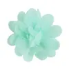 Transfronterizo 200 pedido sin pinzas Comercio Exterior Infantil gasa flores pequeñas multicolor color liso pinza para el pelo accesorios para el pelo niños