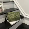 Bolsa Versátil de Cor Sólida Transfronteiriça para Mulheres Verão 2026 Nova Bolsa Casual de Tecido Estilo Coreano Simples Bolsa de Ombro Transversal Bolsas