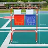 Marcador de Baloncesto para Jardín de Infancia Soporte de Piso para Marcador de Fútbol Volteable Voleibol Tenis de Mesa Deportes al Aire Libre Puntos
