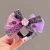 Diadema de Corona de Princesa para Niñas, Peinado de Moño Infantil, Pasador de Pedrería para Niña Pequeña, Sujetador de Cola de Caballo para Niñas para la Parte Posterior de la Cabeza