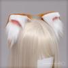 Pinzas para el pelo de felpa estilo japonés con orejas de gato, disponibles en stock transfronterizo, Accesorios para la cabeza de animal, orejas de zorro, Cosplay para convenciones de anime