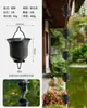 Cadena de Drenaje de Agua Estilo Chino para Patio Morado, Cadena de Lluvia, Cadena de Drenaje, Cadena de Canalón, Cadena de Agua de Lluvia, Villa, Casa de Huéspedes, Cadena de Lluvia para Aleros