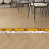 Piso WPC de 12 mm Estructura Aba Patrón de Espiga Artístico Estable Patrón de Enclavamiento Patrón Libre Piso de Enclavamiento Madera-Plástico de 10 mm