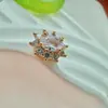 12.5*14.5mm Contas Espaçadoras de Zircônia de Cor Forte e Duradoura Contas Cilíndricas Cristal DIY Acessórios para Contas de Pulseira Venda por Atacado
