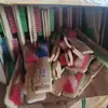 Oferta Especial Tienda de 2 Yuanes: Cepillo de Limpieza para el Hogar de Alta Calidad, Cepillo de Bambú Colorido Multifuncional Cuadrado para Lavandería