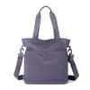 Bolso nuevo y elegante, simple y versátil, gran capacidad, bolso de hombro para mujer, bolso cruzado ligero y casual, bolso tote de nailon