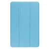 Capa protetora tipo flip de três dobras, cor sólida, adequada para a capa protetora do tablet Saver Y700