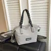 Bolsa Feminina Fashion Ins 2025 Nova Versátil Ombro Transversal Bolsa de Mensageiro Bolsa de Axila Bolsa Casual Versátil