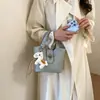 Transfronterizo 2026 Primavera Nuevo Bolso de Mano Texturizado Bolso Tote Pequeño para Mujer Bolso Cubo Simple Bolso de Hombro Cruzado Bolso Madre-Hija