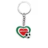 Chaveiro Copa do Mundo EUA-México-Canadá Chaveiro de Futebol Macio de PVC Pingente de Bolsa DIY Bola Presente Amazon
