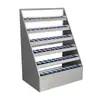 Suporte de Copo de Água para Funcionário em Aço Inoxidável Oficina de Fábrica Armário para Copos de Chá Prateleira de Armazenamento Sala de Descanso da Empresa Armário de Armazenamento de Copos