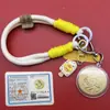 Pingente Chaveiro de Ouro Puro 999 Corrente para Celular para Colegas de Classe, Amigos e Melhores Amigos, Presentes Atacado para Transmissões ao Vivo