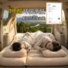 Cama de Viaje para Coche, Cama Inflable de Doble Propósito para Coches, SUV Todoterreno Dos en Uno Cama Inflable, Accesorios Interiores para Coche
