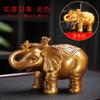 Adornos de Mascota de Té de Elefante que Cambian de Color Boutique Puede Mantener Bandeja de Té Mesa de Té Accesorios de Juego de Té Decoraciones Elefante Seguro y Ruyi para Hacer Fortuna