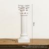 Candelabro de columna romana de resina nórdica, adorno de ángel, escultura para ventana, modelo de habitación, miniaccesorios de tiro, decoraciones suaves