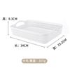 Cesta de Almacenamiento Simple para Artículos Varios Tipo Ratán Ventilada con Asa Cesta de Almacenamiento de Plástico Cesta de Almacenamiento de Escritorio para Papelería Cosméticos