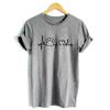 Liquidación Venta Transfronteriza Europea y Americana Verano Estampado de Patrón Moderno Unisex Manga Corta Versátil Camiseta Cuello Redondo
