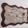 Adesivo de parede de feltro com contas transfronteiriço, quadro de exibição criativo DIY, decoração de parede estilo Ins, quadro de fundo sem furos