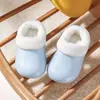 Chinelos de Algodão para Crianças Outono e Inverno Espessos Quentes Para Casa Impermeáveis Casca de EVA Chinelos de Bebê Meninas Fabricante Atacado