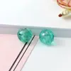 Contas de Vidro Colorido para Óleo Essencial DIY Feitas à Mão Luminosas com Furos Pequenos Contas de Óleo Essencial de Furo Único Feitas à Mão Caixa Mágica de Aromaterapia Colar Joias