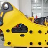 Martillo Rompedor para Excavadora Perforadora de Roca para Mina Cabeza de Cañón de Excavadora Martillo de Cañón para Cargador Equipo Martillo Rompedor Hidráulico de Impacto